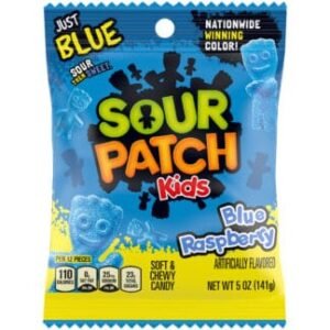 Sour Patch Kids Peg Bag Blue Raspberry (102g)