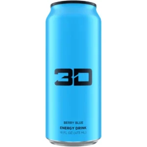 3D Berry Blue Energy Drink (473ml)